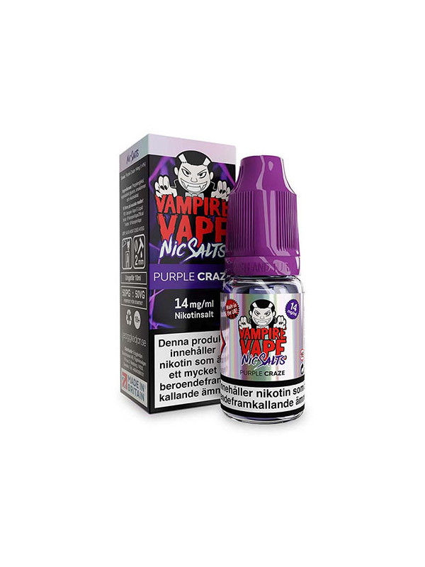 Vampire Vape Nikotinsalt | Purple Craze 14 mg | cigge.se