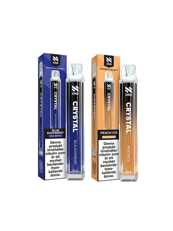 N One Crystal Mesh Engngs Vape 20mg - Stort Smakutbud | Elekcig.se