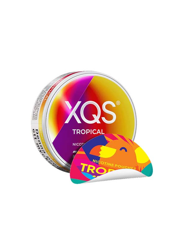 Xqsnicotinepouches Xqsnicotinepouches Xqs Tropical Strong - snus