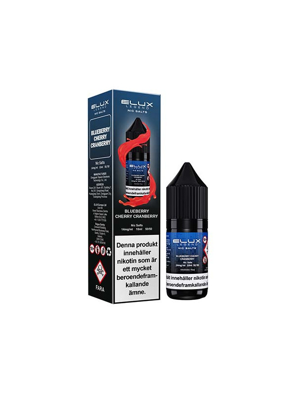 blueberry cherry cranberry elux legend Elux Legend Nic Salts Blueberry Cherry Cranberry 20mg