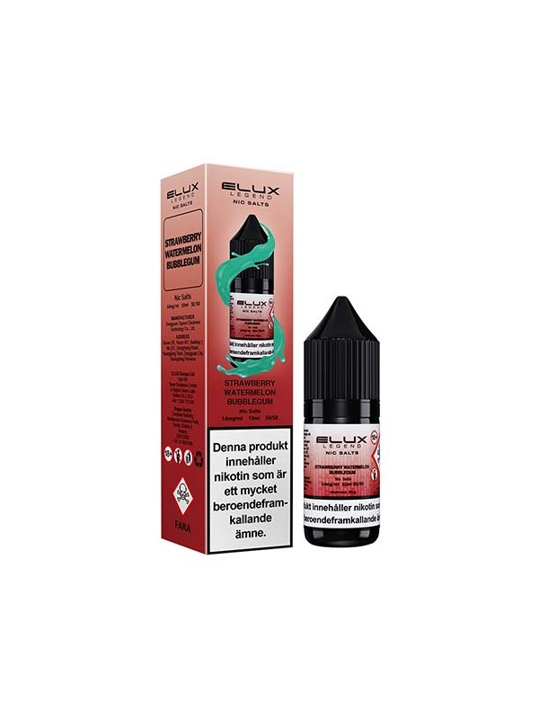 Elux Legends Nikotinsalt | Strawberry Watermelon Bubblegum