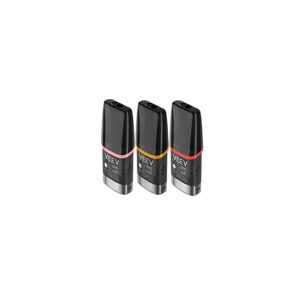 VEEV One Velvet Black Device + Strawberry & Mango Pod