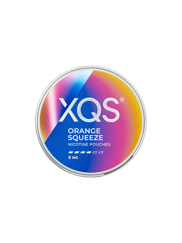 Xqsnicotinepouches Xqsnicotinepouches Xqs Orange Squeeze Strong - nikotinpåsar