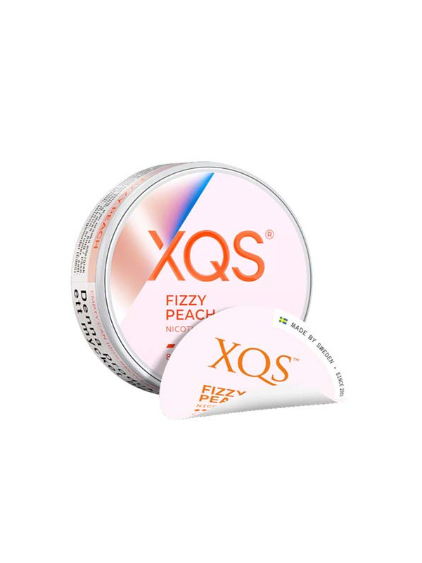 Xqsnicotinepouches Xqsnicotinepouches Xqs Fizzy Peach Strong - snus