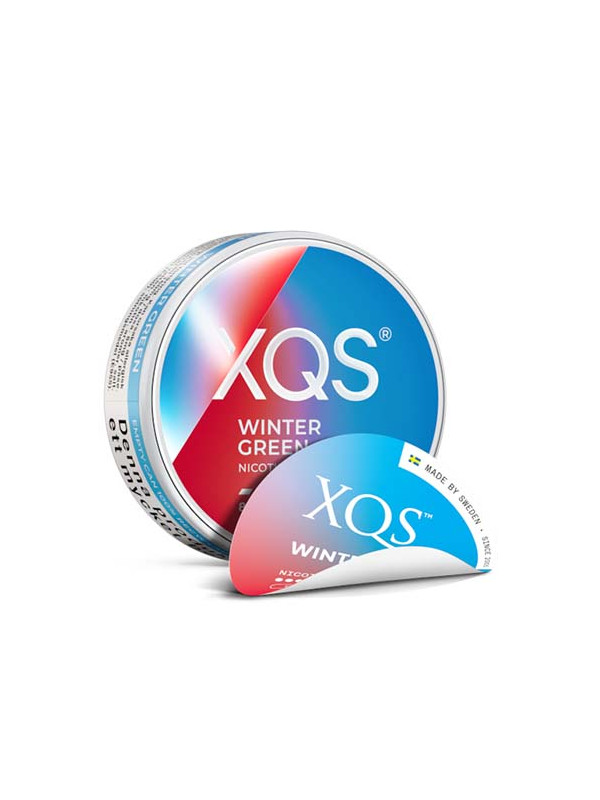 Xqsnicotinepouches Xqsnicotinepouches Xqs Wintergreen Strong - snus