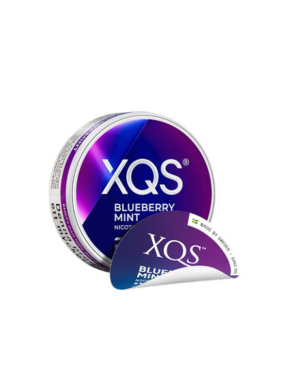 Xqsnicotinepouches Xqsnicotinepouches Xqs Blueberry Mint Light - nikotinpåsar