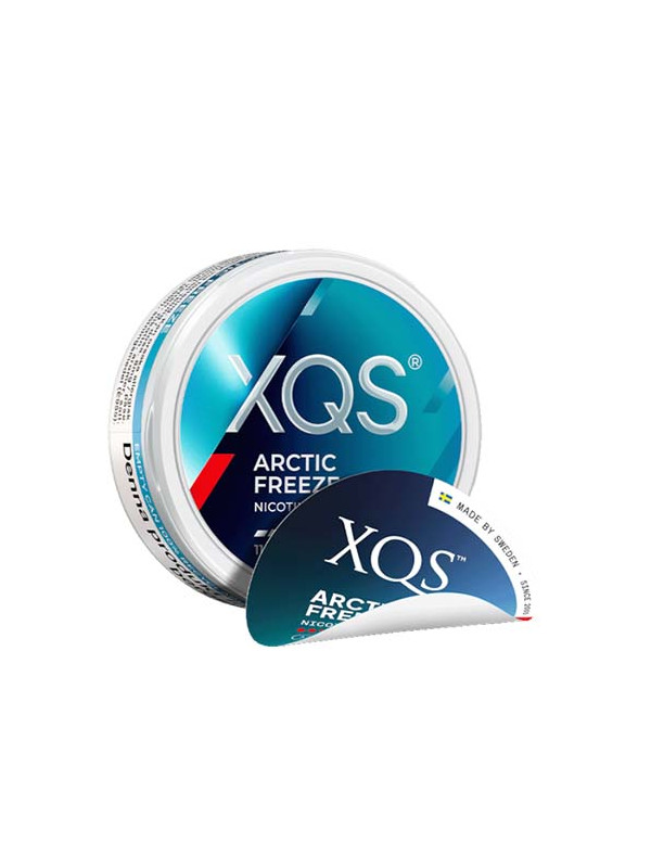 Xqsnicotinepouches Xqsnicotinepouches Xqs Arctic Freeze Extra Strong - nikotinpåsar