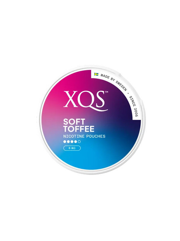 Xqsnicotinepouches Xqsnicotinepouches Xqs Soft Toffee Strong - nikotinpåsar